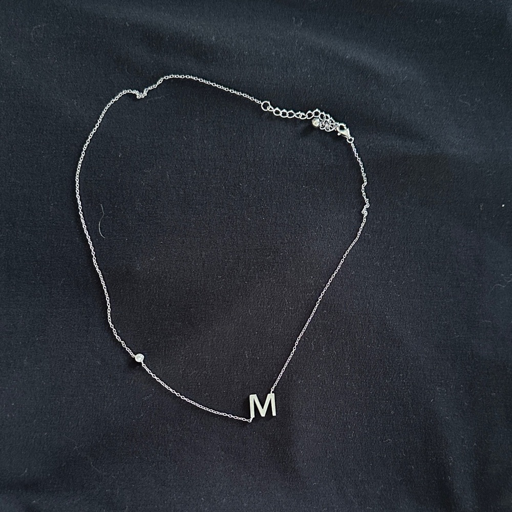 Uncommon James letter M necklace